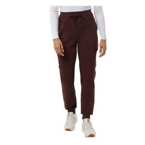 NWOT 32 Degrees Women's Tech Cargo Jogger Sweatpants Burgundy Size M $60 4HL142